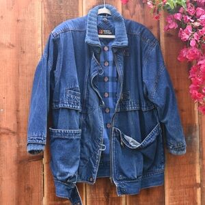 Men's Blue Denim Vintage Jacket